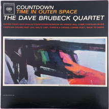 Dave Brubeck Quartet &quot;Countdown Time In Outer Space&quot; Mono 12&quot; LP Record CL 1775 - £28.52 GBP