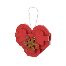 Christmas Heart Building Kit for Tree Ornament 42 Pieces Christmas Gift for Kids - £7.24 GBP