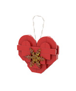 Christmas Heart Building Kit for Tree Ornament 42 Pieces Christmas Gift ... - $9.07