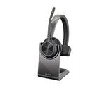 Plantronics Poly - Voyager 4310 UC Wireless Headset + Charge Stand Singl... - $181.07