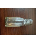 antique Hazel-Atlas medicine bottle 5449 clear glass - $10.72 CAD