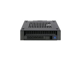 Icy Dock Express Cage MB741SP-B 1x 2.5&quot; SAS/SATA HDD/SSD Mobile Rack For External - £71.17 GBP