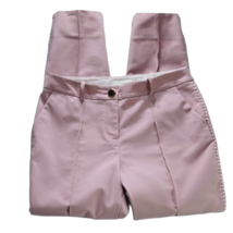 TED BAKER Pants Women&#39;s Size 1 (US 4) Anett Tapered Leg Trousers Pink Co... - $44.99