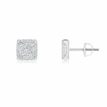 ANGARA Natural Diamond Round Stud Earrings, Girls in 14K Gold (GVS2, 0.25 Ctw) - £733.13 GBP