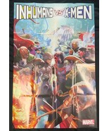 Inhumans Vs X-Men 24x36 Inch Promo Poster Marvel 2016 Magneto Old Man Logan - £7.77 GBP