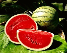 25 Crimson Sweet Watermelon Seeds | Non-Gmo | Heirloom | Garden Seeds Red - £7.09 GBP