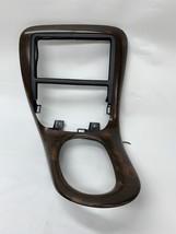 1997 1998 Lincoln Mark 8 VIII Heater Stereo Dash Wood Burl Grain Trim Bezel - $121.27 CAD