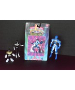 Mixed LOT of 4 Bandai 1993 Baboo Mighty Morphin Power Rangers Action Fig... - $17.00