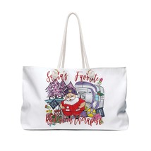 Personalised/Non-Personalised Weekender Bag, Santa&#39;s Favorite Radiation Therapis - £38.44 GBP
