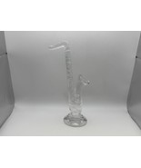 Waterford Crystal 9 1/4&quot; Saxophone Sculpture / Figurine  - $159.99