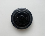 Porcelain Mounted Dimmer Switch EU-P3 Flush LED Halogen Black Diameter 3.9&quot; - $41.22