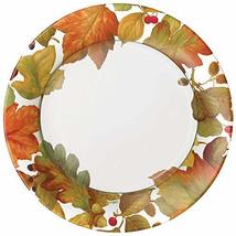 Caspari Autumn Leaves II Paper Dinner Plates - 16 Count - £7.56 GBP+