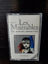 Les Miserables Audio Cassette Tape Broadway Musical 2 Record Set - £3.85 GBP