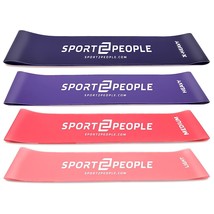 Exercise Resistance Loop Bands For Booty Building With 2 Workout E-Books For Str - £18.87 GBP