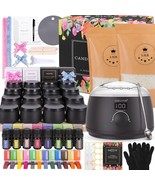 SAEUYVB Candle Making Kit for Adults with Hot Plate DIY Starter Soy Candle  - $115.25 CAD