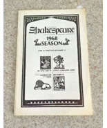 RICHARD II BY WILLIAM SHAKESPEARE, PROGRAM, 1968 SEASON - £53.86 GBP