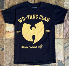 Wu-Tang Clan T Shirt-Staten Island, NY-Est. 1992-Black-2012 Graphic Tee-... - $23.38