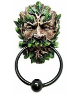 English Celtic Traditional Greenman Forest Deity Spirit Decorative Door ... - $511.58 MXN