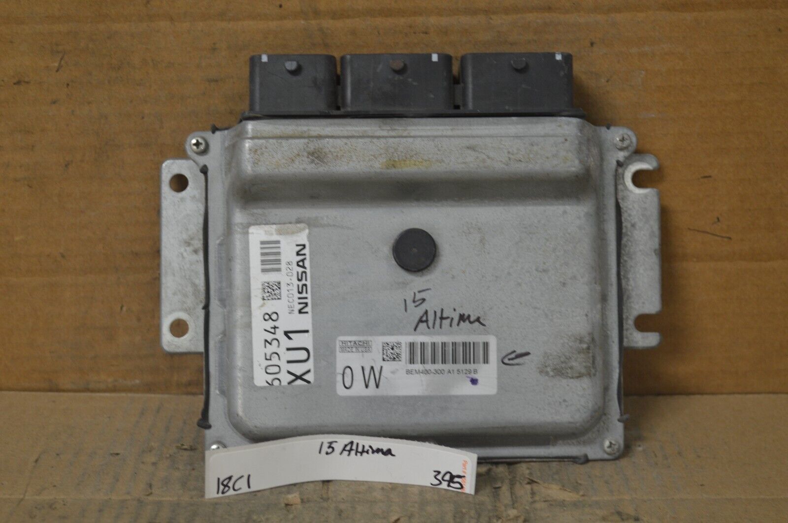 13-15 Nissan Altima Engine Control Unit ECU BEM400300A1 Module 930-6B7 - $6.99