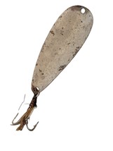 Vintage Unbranded Silver 3&quot; Spoon Lure Spinner Wobbler Metal Minnow Flas... - $9.78