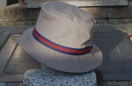 Dorfman Pacific Mens British Tan Bucket Hat- Free Masters Ball Marker - $465.08 MXN