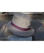 Dorfman Pacific Mens British Tan Bucket Hat- Free Masters Ball Marker - $24.95