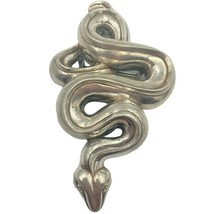 Barry Kieselstein Cord Belt Buckle Snake Sterling Silver Vintage 219gram... - £724.64 GBP