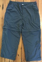 White Sierra Nylon Quick Dry Travel Outdoors Hiking Convertible Pants Sh... - $470.24 MXN