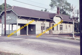 Delaware OH Hocking Valley C&amp;O Railroad Depot Slide 1973 RR - $292.66 MXN