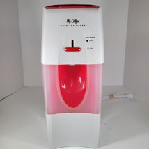 Mr Coffee Fresh Tea 3 Quart Iced Ice Tea Maker Red TM75RS (No Pitcher) T... - £18.03 GBP