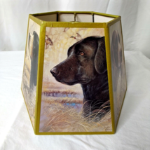 Hunting Dogs 6-Sided Lampshade Artemis Studios Manning Artwork Labs Retr... - £48.68 GBP