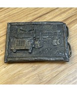 Vintage 1977 Bergamot Loggers Truck Belt Buckle Western Trucker Logger K... - €17,19 EUR
