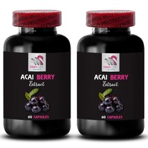 Strength boost - ACAI BERRY EXTRACT - Active focus 2 Bottles 120 Capsules - $34.16