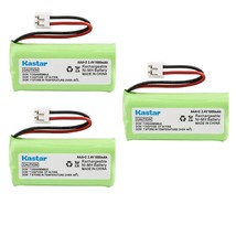 Kastar 3-PACK AAAX2 2.4V EH 1000mAh Ni-MH Rechargeable Battery for BT184342 BT28 - £11.72 GBP