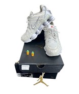 Nike Shox TL White Metallic Silver AV3595-100 Men’s Size 7 / Women&#39;s 8.5 - $914.80 MXN