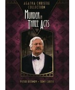 DVD Murder in Three Acts: Peter Ustinov Tony Curtis  Emma Samms Pedro Ar... - £7.88 GBP