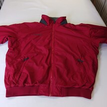 Columbia WT5020 Men's Tall Red Full Zip Lined Jacket Pockets Pockets Size XLT image 13