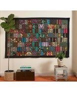 Generic Black Table Runner Cotton 40&quot;&quot; x 60 Hand Embroidered Boho Bohemi... - €25,90 EUR