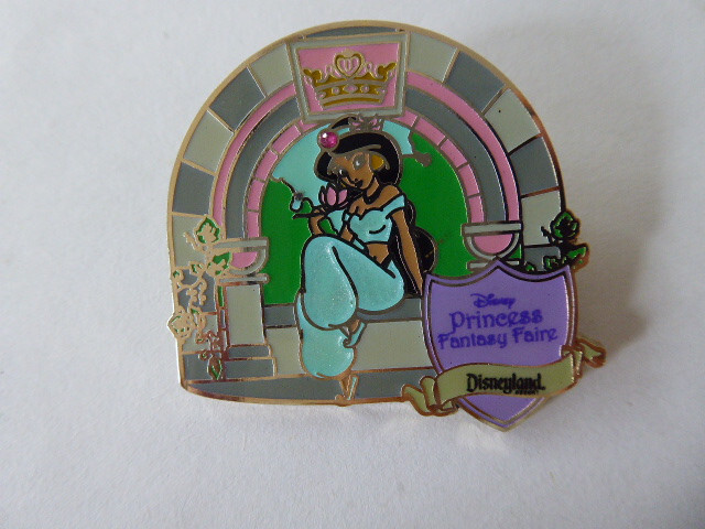 Disney Swap Pin 61397 DL - Jasmine - Disney Princess Fantasy Faire-
show... - $34.05