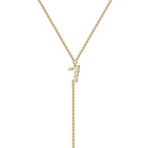 Eklexic Women's Dainty Script Love Lariat Necklace Size One Size - €74,72 EUR