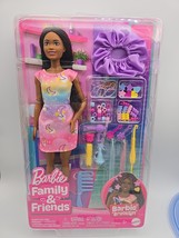 Barbie &quot;Brooklyn&quot; Hairstyling Doll &amp; Playset with Accessories Toy New wi... - $32.66