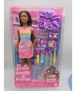 Barbie &quot;Brooklyn&quot; Hairstyling Doll &amp; Playset with Accessories Toy New wi... - $44.92 CAD