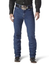 Wrangler Men&#39;s Premium Performance Cowboy Cut Slim Fit Jean Dark Stone, 31Wx38L - £39.01 GBP