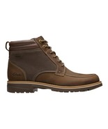 Clarks Men&#39;s Morwell Zip Chukka Boot Beeswax Leather Size 13 - $2,212.42 MXN