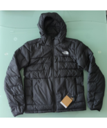 The North Face Mens Aconcagua 2 Hoodie Jacket Black Insulated Puffer Sz ... - $138.60