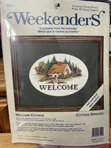 Weekenders Counted Cross Stitch Welcome Cottage  *NEW* ff1 - $294.48 MXN