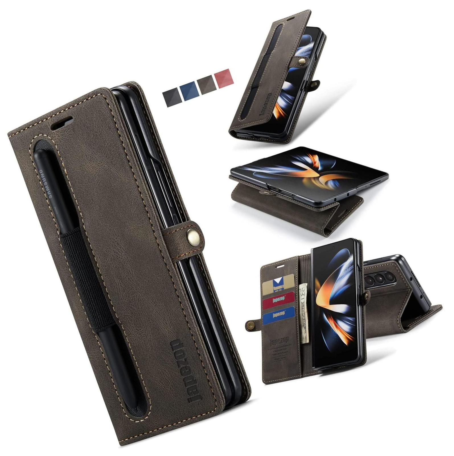 for Samsung Galaxy Z Fold 4 CaseGalaxy Z Fold 4 Wallet Case S Z