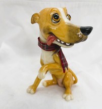 Little Paws Whippet Dog Figurine 4.5" High Ceramistone Sculpted Pet LP070 image 2