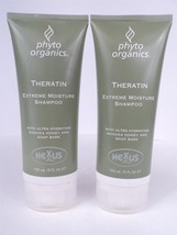 Nexxus Phyto Organics Theratin Extreme Moisture Shampoo 5 fl oz - Lot of 2 - New - £51.61 GBP