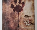 Dead To Rights II Man&#39;s Best Friend Crime&#39;s Worst Nightmare XBOX PS2 Pri... - £11.83 GBP
